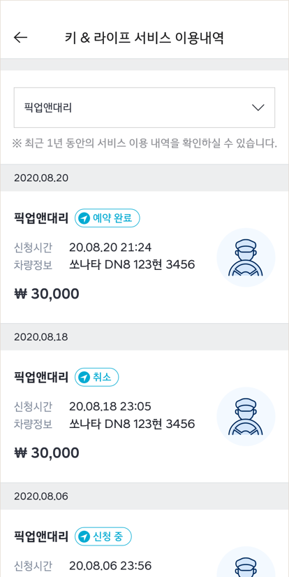 서비스이용